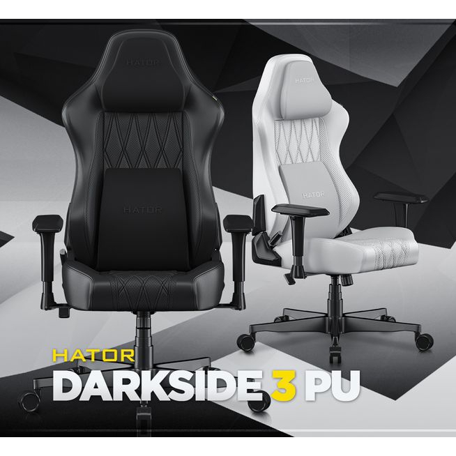 Геймерське крісло HATOR Darkside 3M PU Black (HTC3000M) фото №13