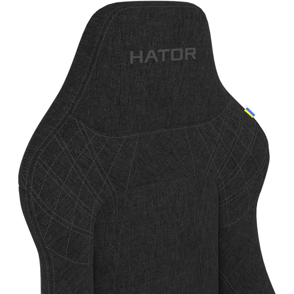 Геймерське крісло HATOR Darkside 3L Pro Fabric Black (HTC3210L) фото №9