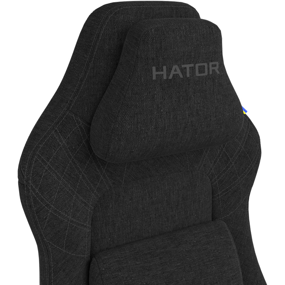 Геймерське крісло HATOR Darkside 3L Pro Fabric Black (HTC3210L) фото №7