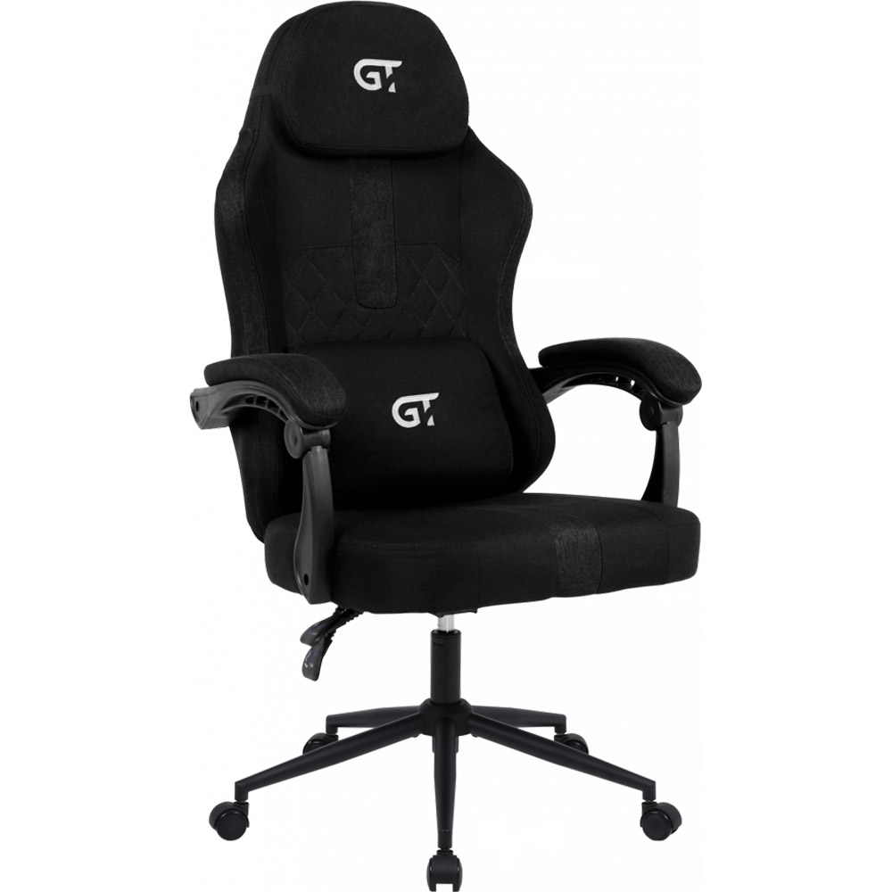 Геймерское кресло GT Racer X-2326 Black (X-2326 Fabric Black) фото №3