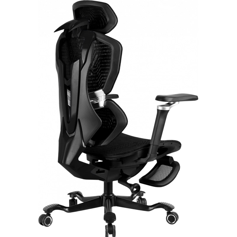 Геймерское кресло GT Racer X-7001 Black (X-7001 Black/Black) фото №4