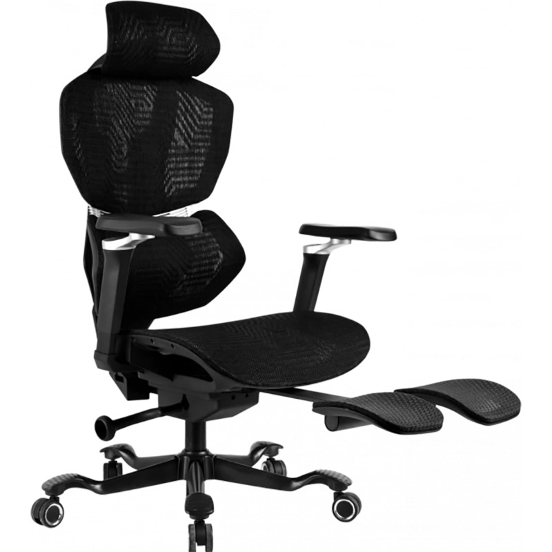 Геймерское кресло GT Racer X-7001 Black (X-7001 Black/Black) фото №2