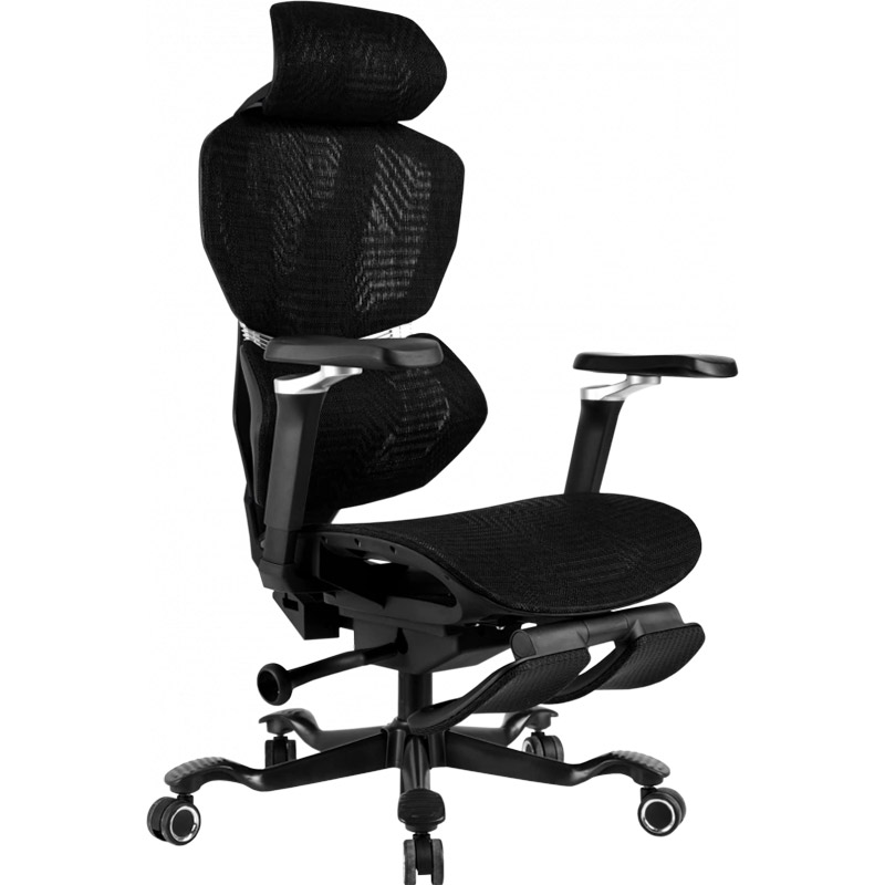 Геймерское кресло GT Racer X-7001 Black (X-7001 Black/Black) фото №3