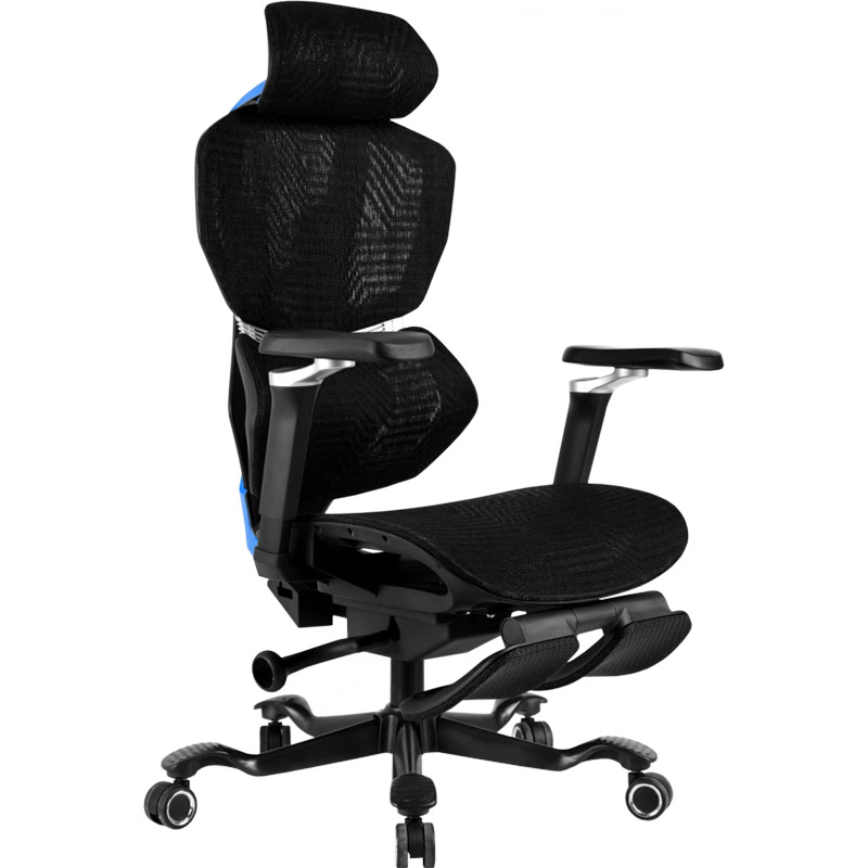 Геймерське крісло GT Racer X-7001 Black/Blue фото №2