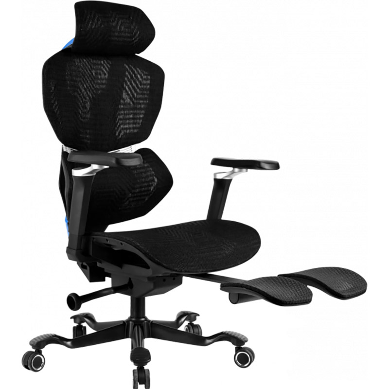 Геймерське крісло GT Racer X-7001 Black/Blue фото №3
