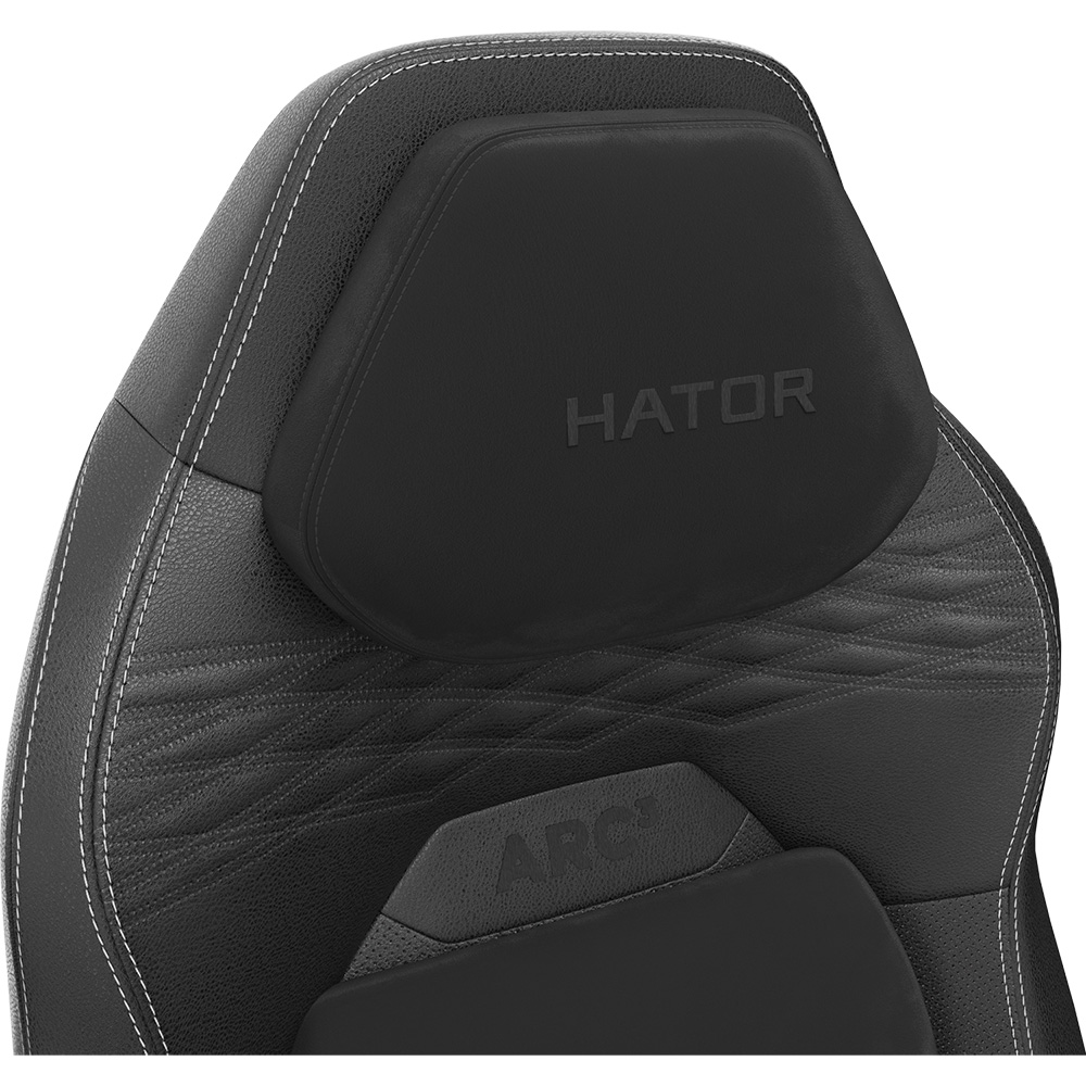 Геймерское кресло HATOR Arc 3 S PU Black (HTC3400S) фото №7