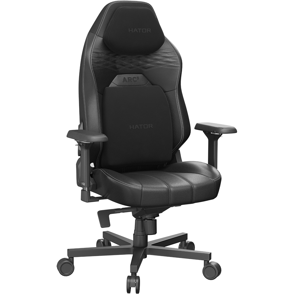 Геймерское кресло HATOR Arc 3 S PU Black (HTC3400S) фото №3