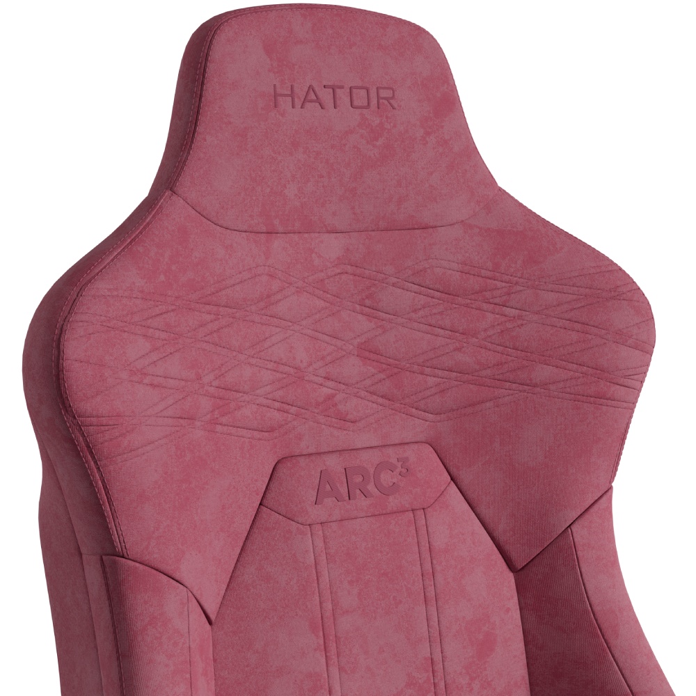 Геймерское кресло HATOR Arc 3 XL Velour Orchid Pink (HTC3444XL) фото №7