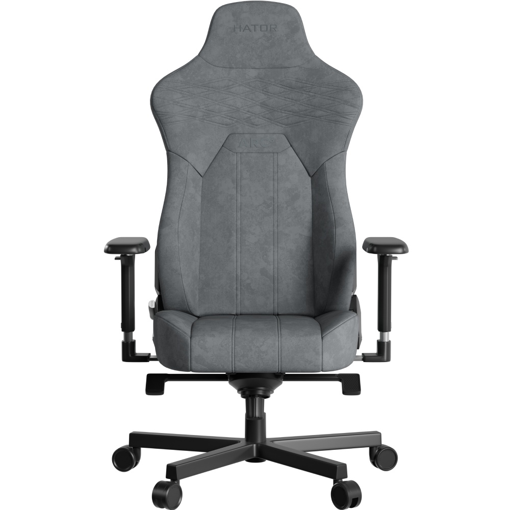 Геймерське крісло HATOR Arc 3 XL Velour Grey (HTC3446XL) фото №2