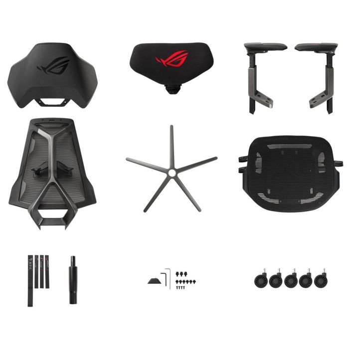 Геймерське крісло Asus SL400 ROG DESTRIER ERGO (90GC0120-MSG010/020) фото №7