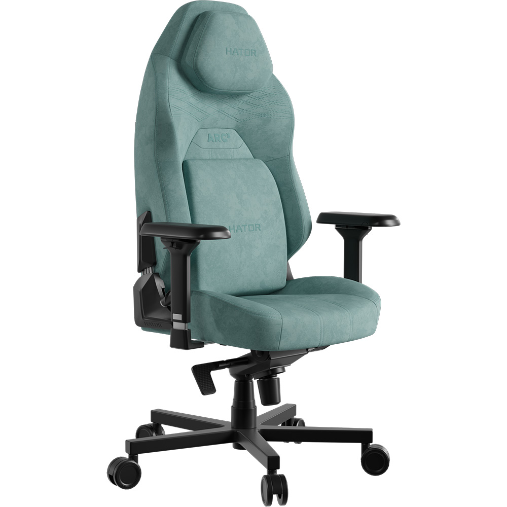 Геймерське крісло HATOR Arc 3 L Velour Turquoise (HTC3443L) фото №3