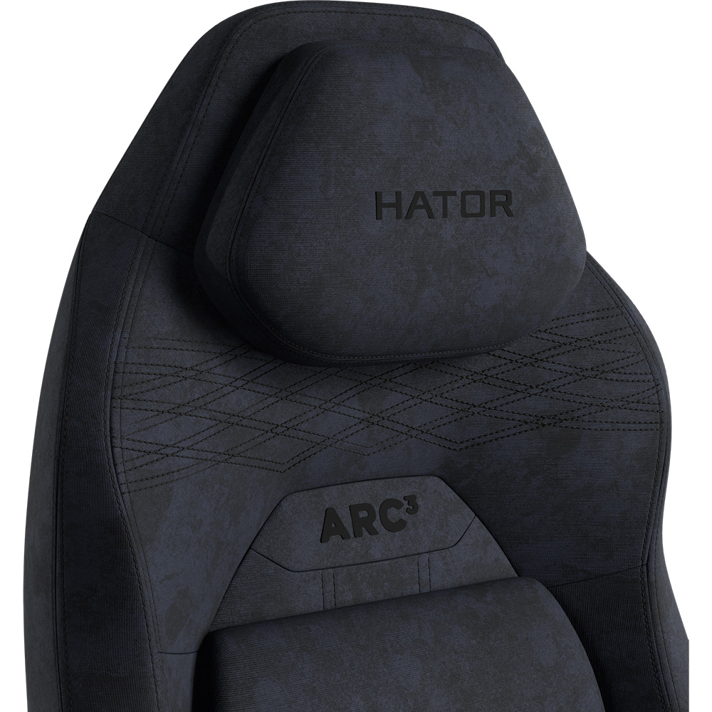 Геймерське крісло HATOR Arc 3 S Velour Black (HTC3440S) фото №9