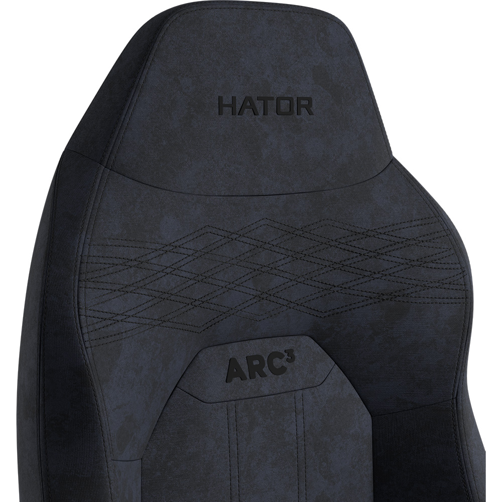 Геймерське крісло HATOR Arc 3 S Velour Black (HTC3440S) фото №10