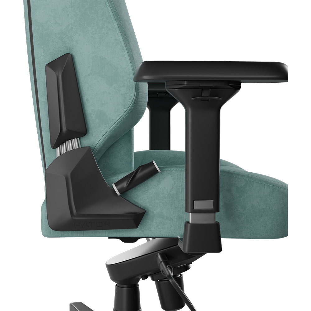 Геймерское кресло HATOR Arc 3 S Velour Turquoise (HTC3443S) фото №11