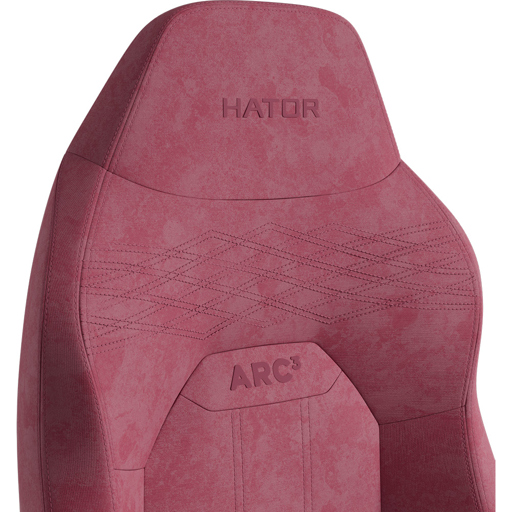 Геймерське крісло HATOR Arc 3 S Velour Orchid Pink (HTC3444S) фото №8