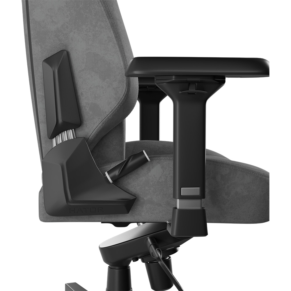 Геймерське крісло HATOR Arc 3 S Velour Grey (HTC3446S) фото №11