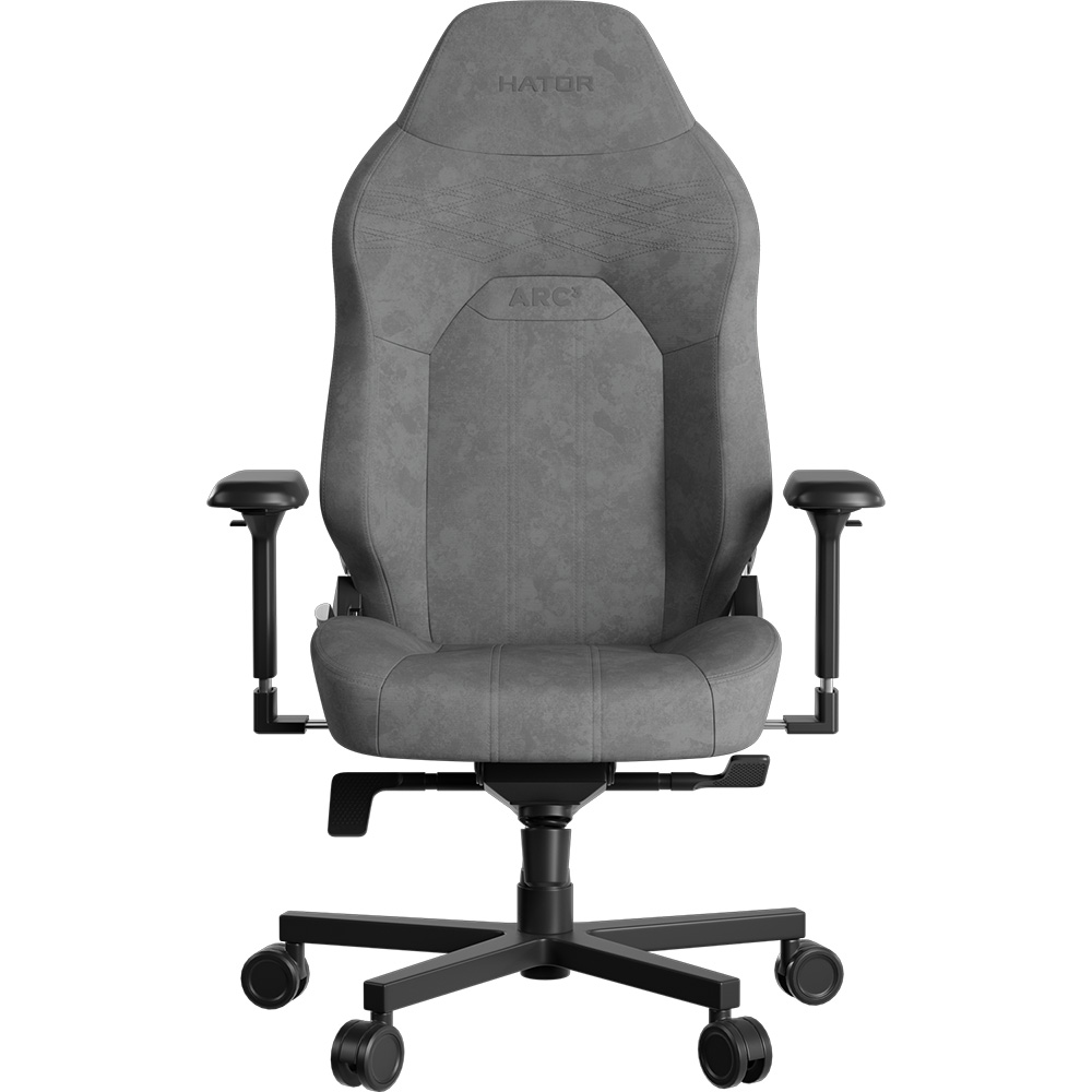 Геймерське крісло HATOR Arc 3 S Velour Grey (HTC3446S) фото №2