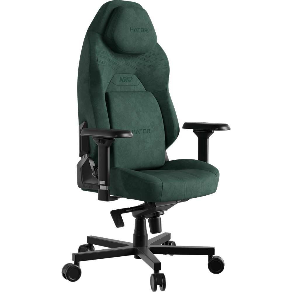 Геймерське крісло HATOR Arc 3 S Velour Emerald (HTC3448S) фото №3