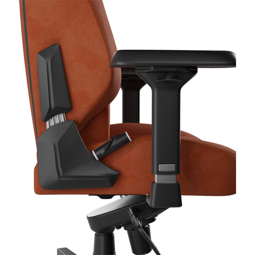 Геймерське крісло HATOR Arc 3 S Velour Orange (HTC3449S) фото №11