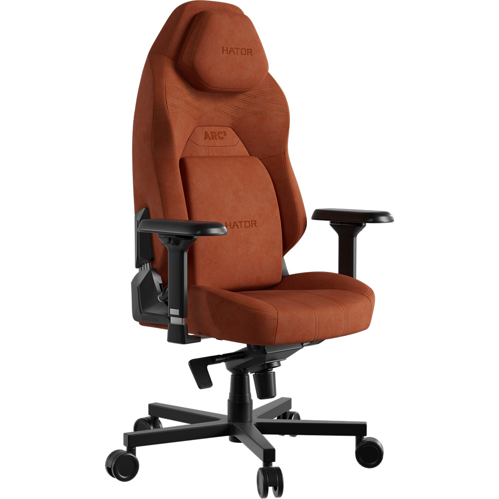 Геймерське крісло HATOR Arc 3 S Velour Orange (HTC3449S) фото №3
