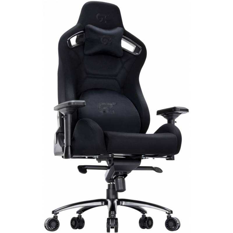 Геймерское кресло GT Racer X-5166 Black (X-5166 Fabric Black) фото №2
