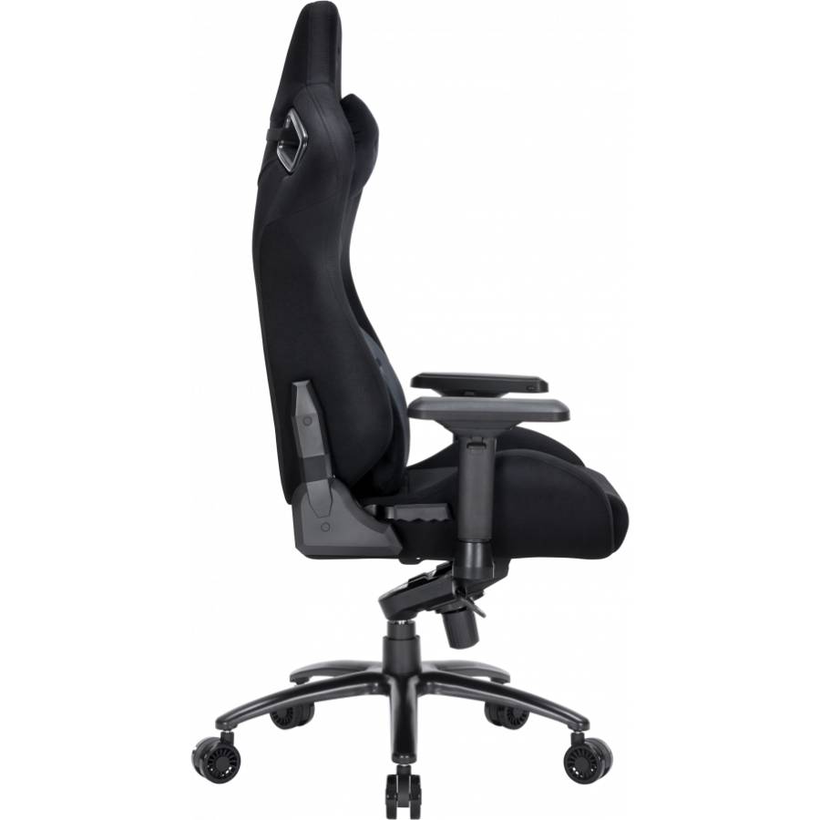 Геймерское кресло GT Racer X-5166 Black (X-5166 Fabric Black) фото №5