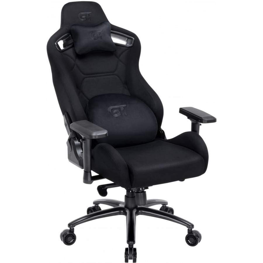 Геймерское кресло GT Racer X-5166 Black (X-5166 Fabric Black) фото №3