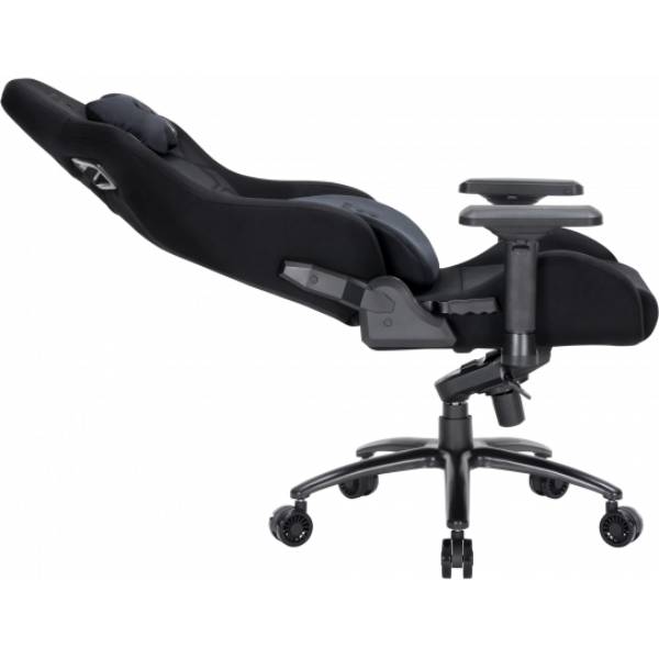 Геймерское кресло GT Racer X-5166 Black (X-5166 Fabric Black) фото №4