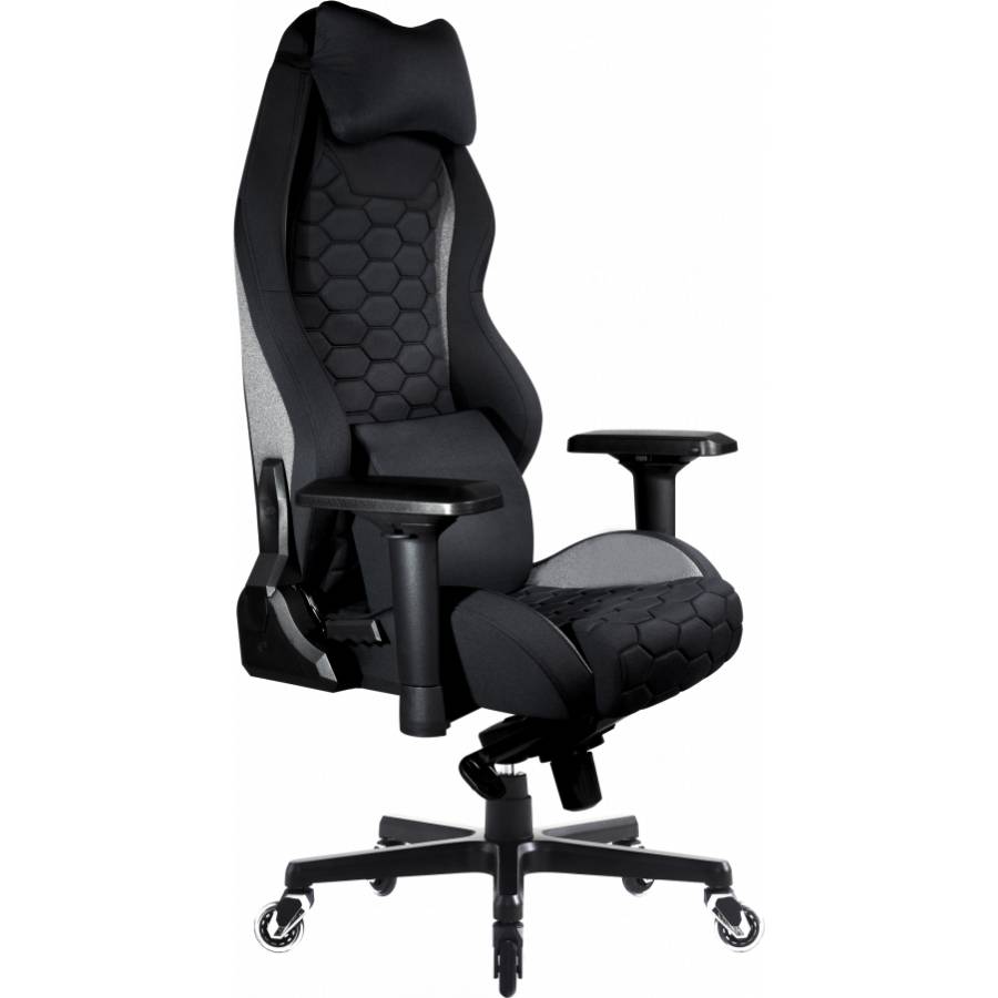 Геймерское кресло GT Racer X-3105 Black/Gray (X-3105 Fabric Black/Gray) фото №4