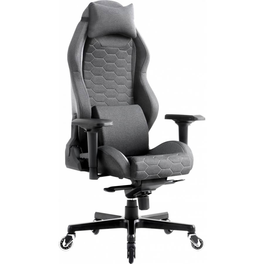 Геймерське крісло GT Racer X-3105 Dark Gray (X-3105 Fabric Dark Gray/Gray) фото №3