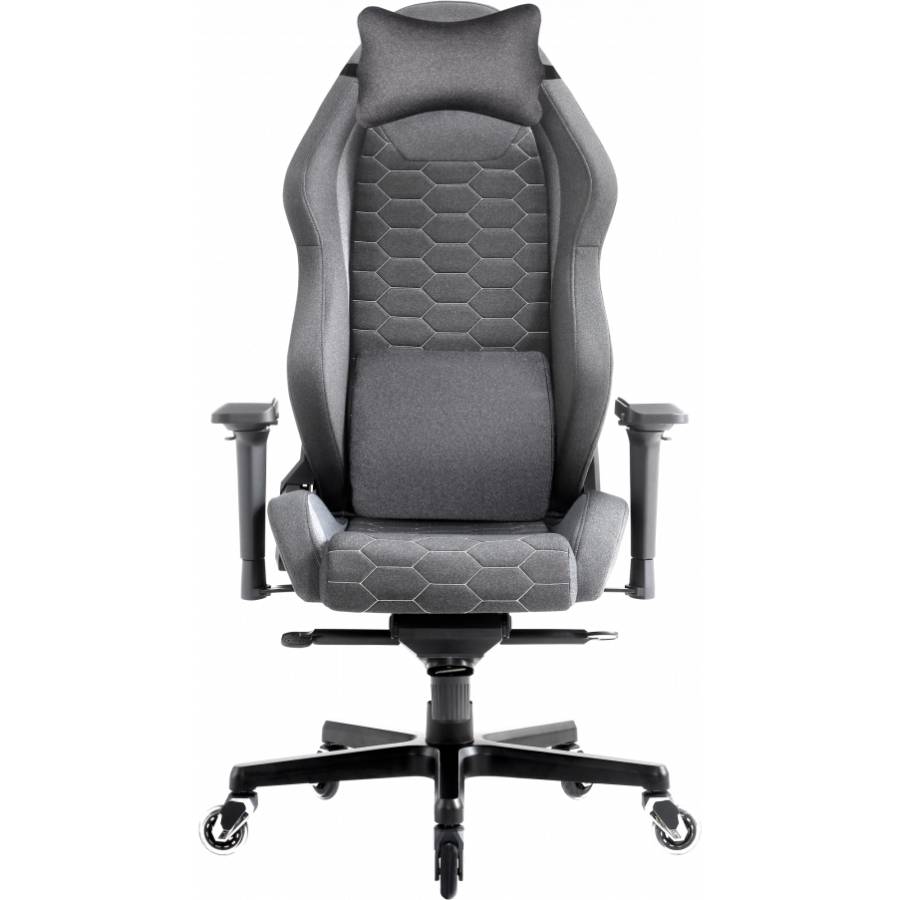Геймерське крісло GT Racer X-3105 Dark Gray (X-3105 Fabric Dark Gray/Gray) фото №2