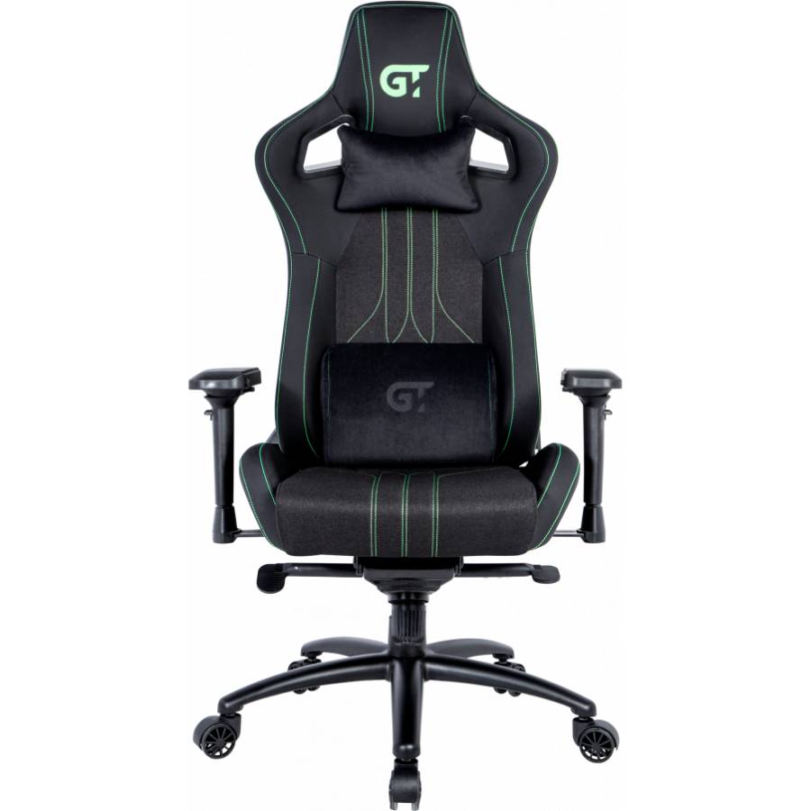 Геймерське крісло GT Racer X-8006 Black/Green (X-8006 Fabric Black/Green)