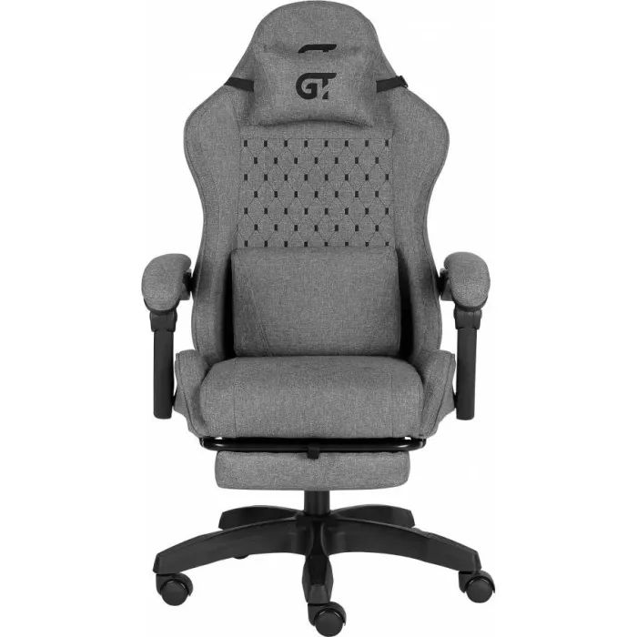 Геймерское кресло GT Racer X-2337 Gray (X-2337 Fabric Gray)