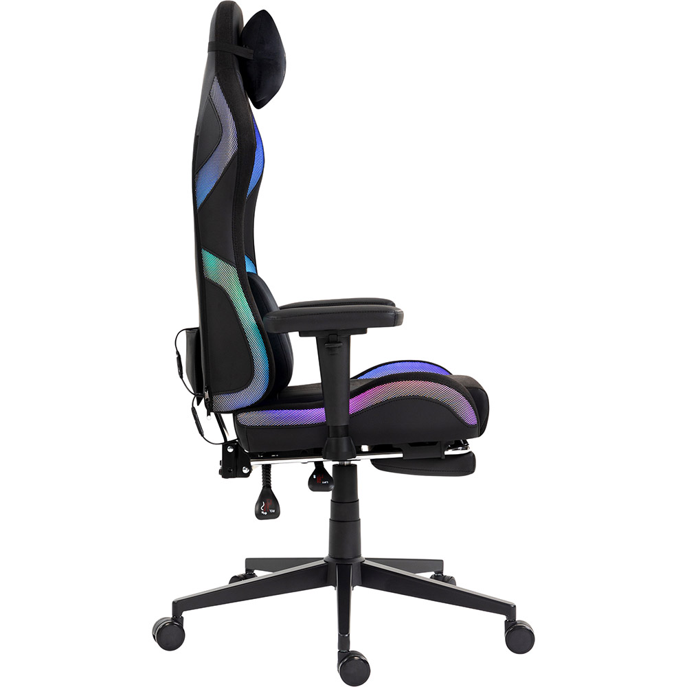 Геймерське крісло GT Racer X-2403 Black (X-2403 Black RGB) фото №5