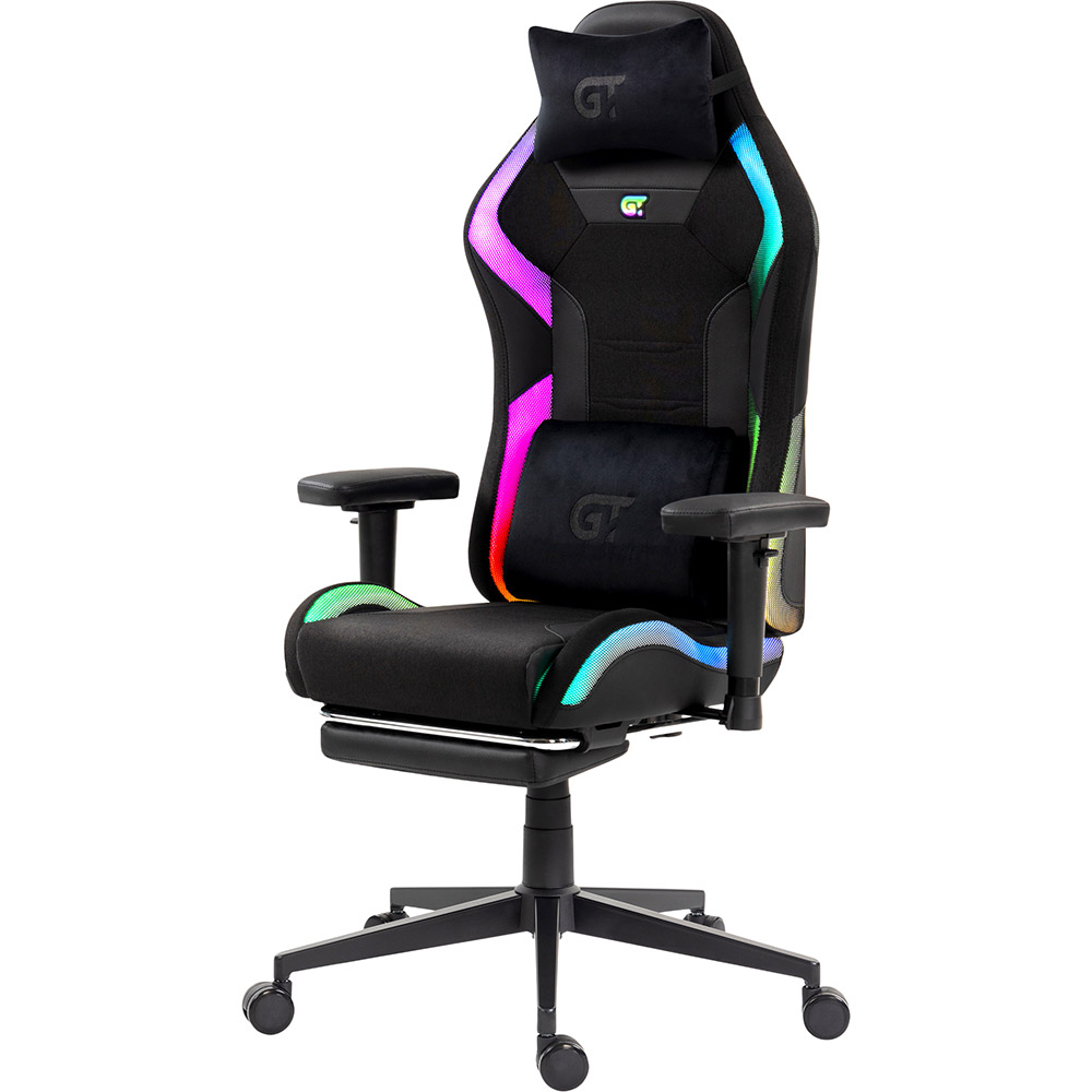 Геймерське крісло GT Racer X-2403 Black (X-2403 Black RGB) фото №7