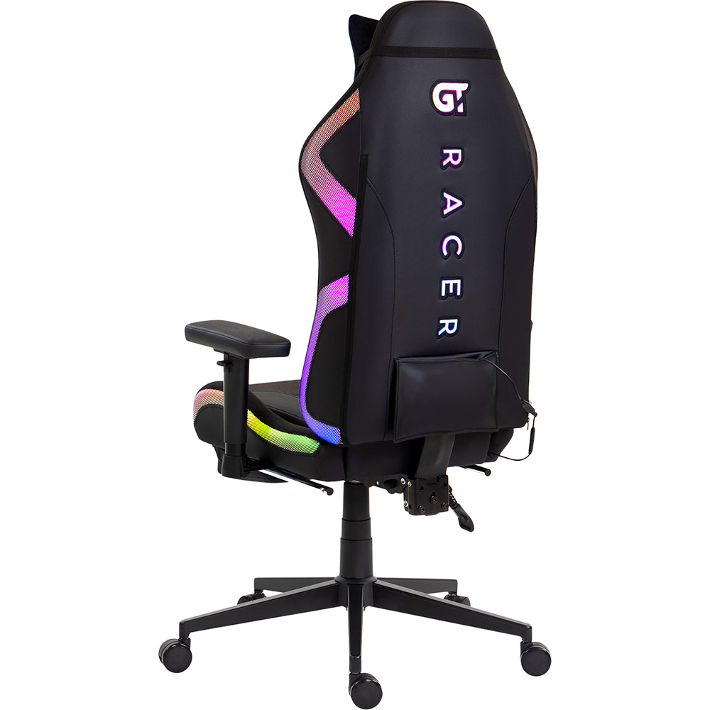 Геймерське крісло GT Racer X-2403 Black (X-2403 Black RGB) фото №6