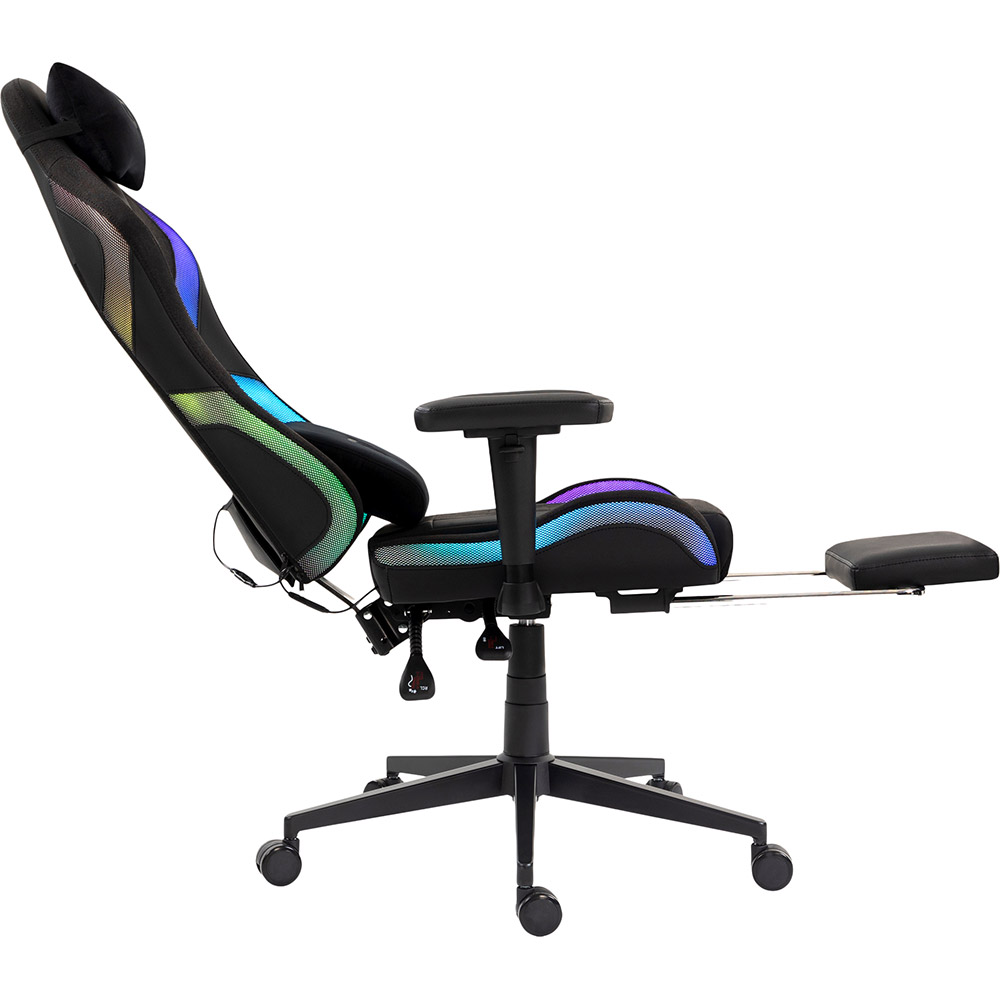 Геймерське крісло GT Racer X-2403 Black (X-2403 Black RGB) фото №9