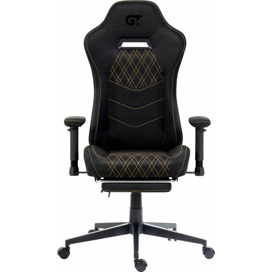 Геймерское кресло GT Racer X-2407 Black/Orange (X-2407 Fabric Black/Orange) фото №3