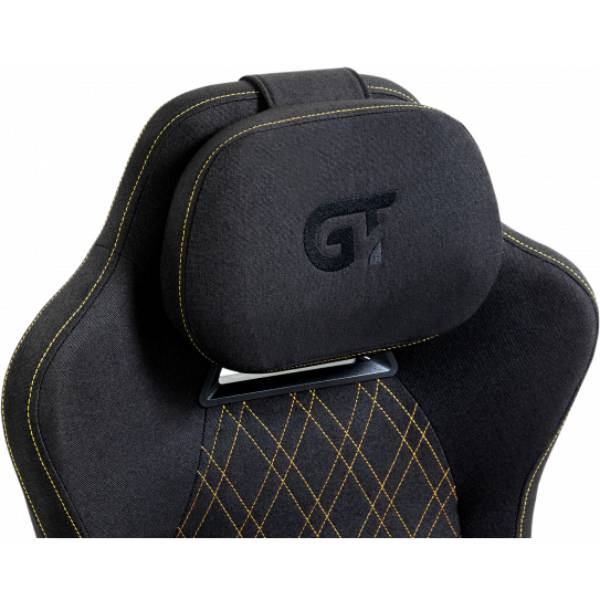 Геймерское кресло GT Racer X-2407 Black/Orange (X-2407 Fabric Black/Orange) фото №7