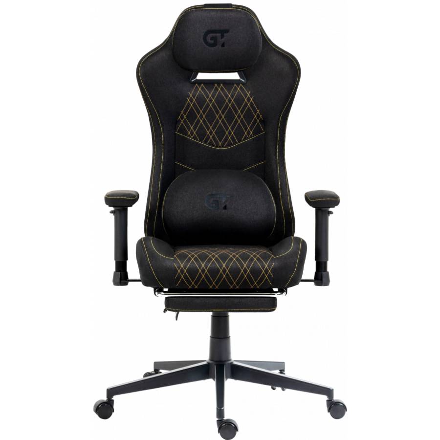 Геймерское кресло GT Racer X-2407 Black/Orange (X-2407 Fabric Black/Orange)