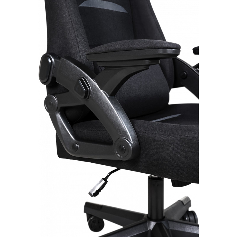 Геймерське крісло GT Racer X-5993-1 Black (X-5993-1 Fabric Black) фото №6