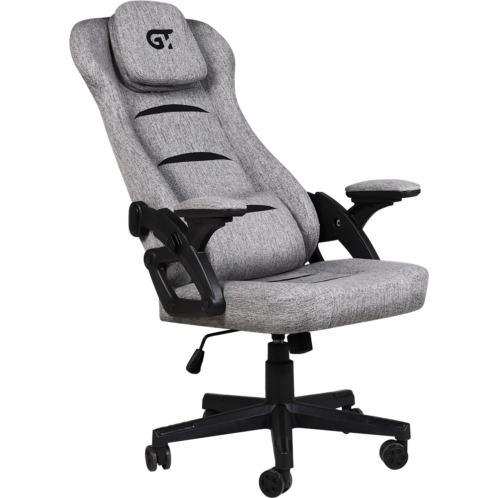 Геймерське крісло GT Racer X-5993-1 Gray (X-5993-1 Fabric Gray) фото №5