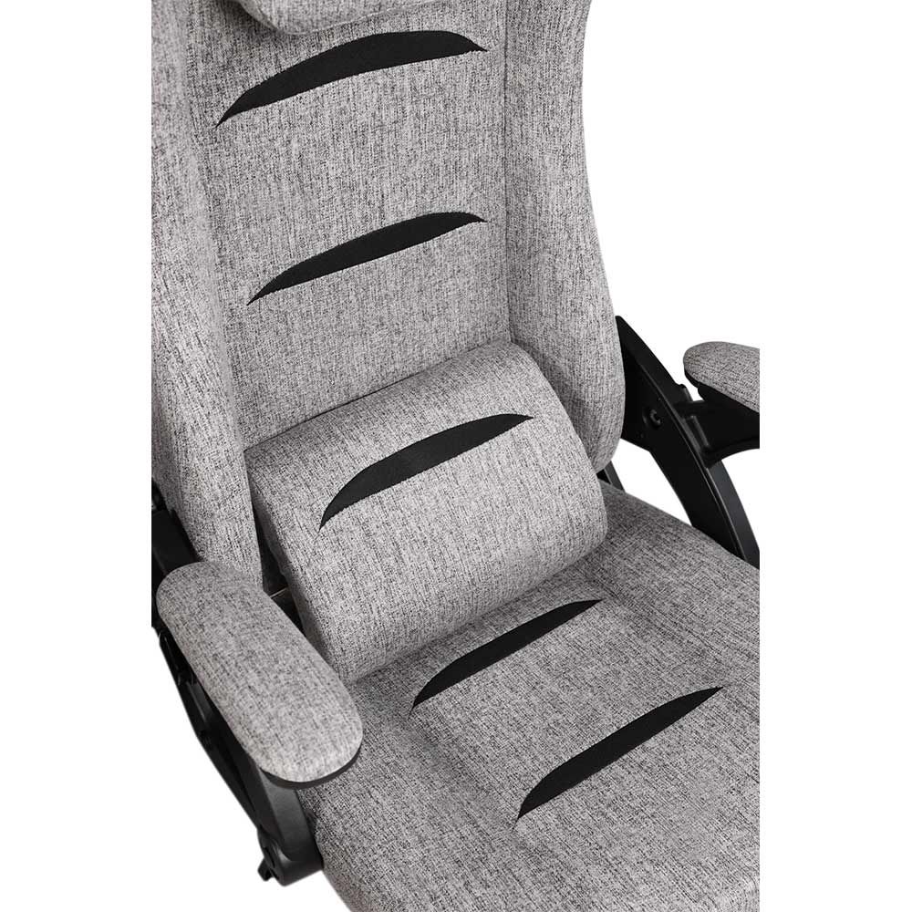 Геймерське крісло GT Racer X-5993-1 Gray (X-5993-1 Fabric Gray) фото №8
