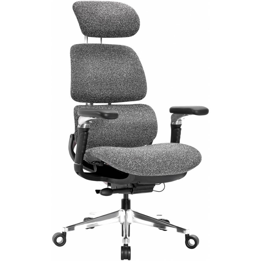 Геймерське крісло GT Racer X-819 Gray (X-819 Fabric Wood Gray) фото №2