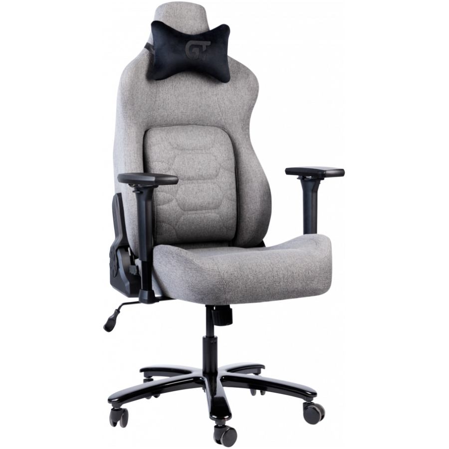 Геймерское кресло GT Racer X-8776 Gray (X-8776 Fabric Gray) фото №2