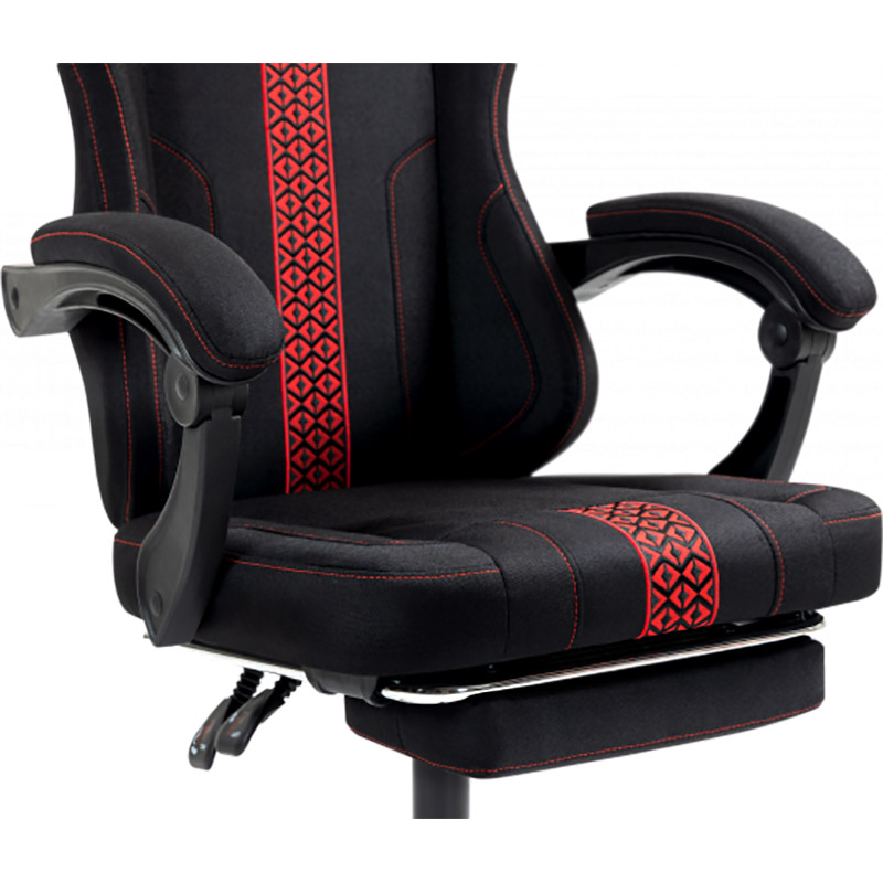 Геймерское кресло GT Racer X-2331 Black/Red (X-2331 Fabric Black/Red) фото №7