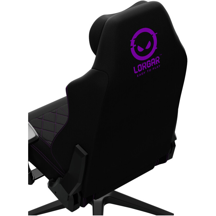 Геймерское кресло Lorgar CHA41 Black/Purple (LRG-CHA41-BK-PR) фото №13