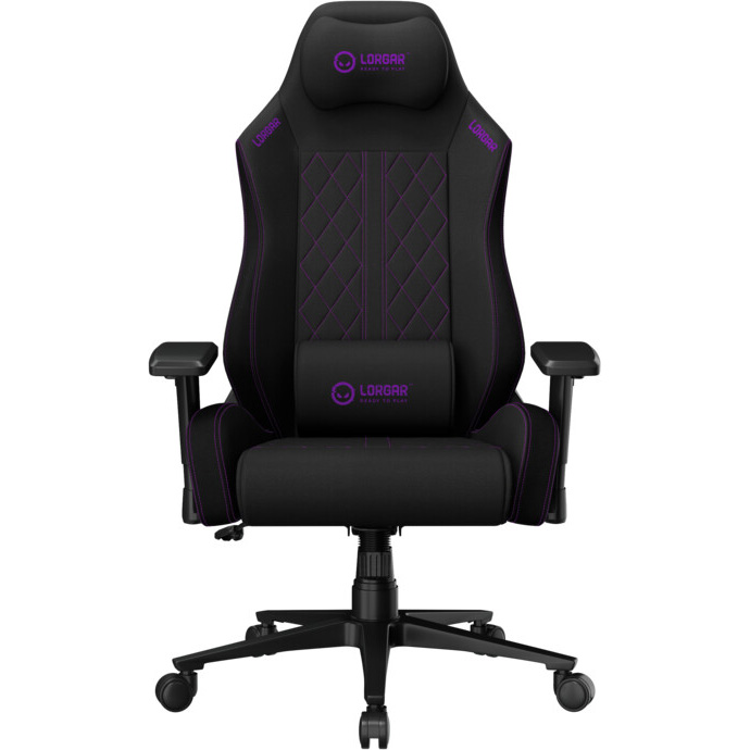 Геймерское кресло Lorgar CHA41 Black/Purple (LRG-CHA41-BK-PR)