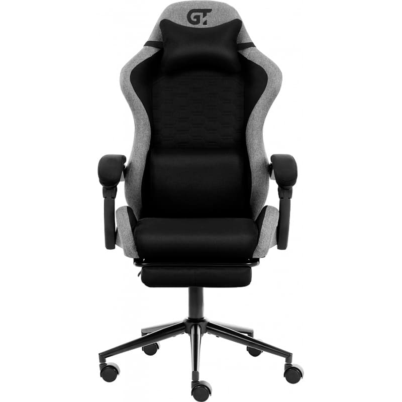 Геймерське крісло GT Racer X-2338 Black/Gray (X-2338 Fabric Black/Gray)