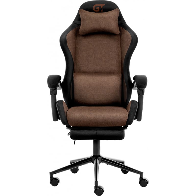 Геймерское кресло GT Racer X-2338 Brown/Black (X-2338 Fabric Brown/Black)